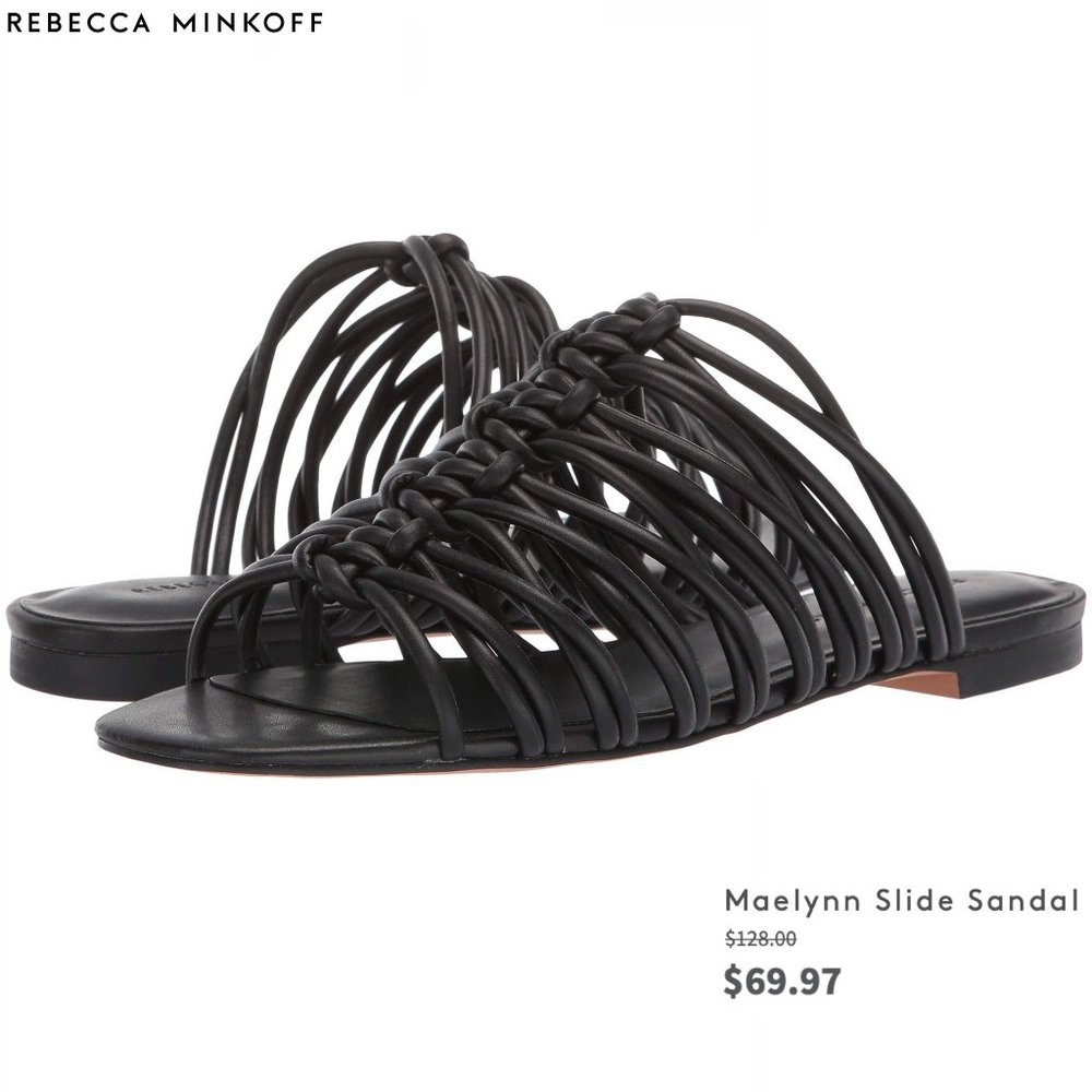 NWOT: Rebecca Minkoff - ‘Maelynn’ Slide Sandal